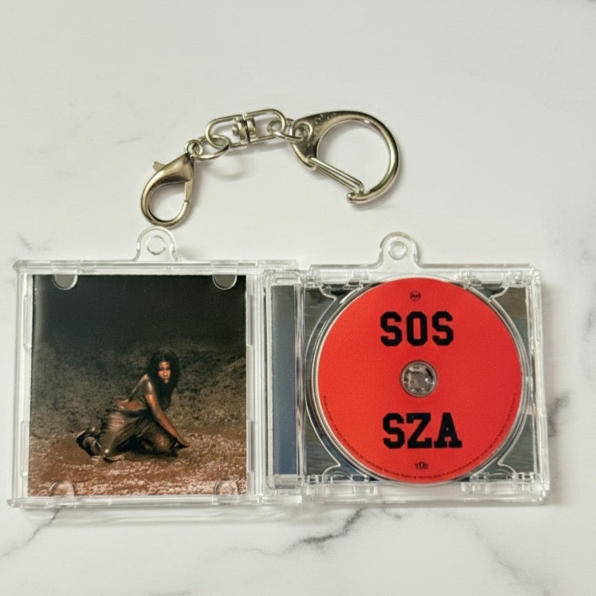 SOS Mini Album Keychain