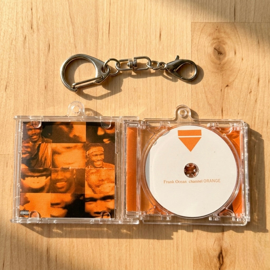 channel ORANGE Mini Album Keychain