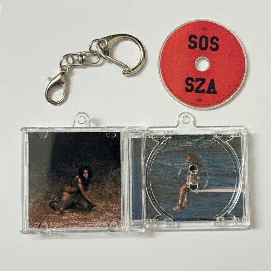 SOS Mini Album Keychain