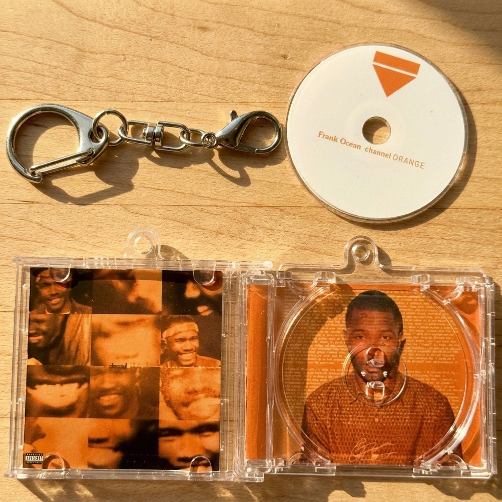 channel ORANGE Mini Album Keychain
