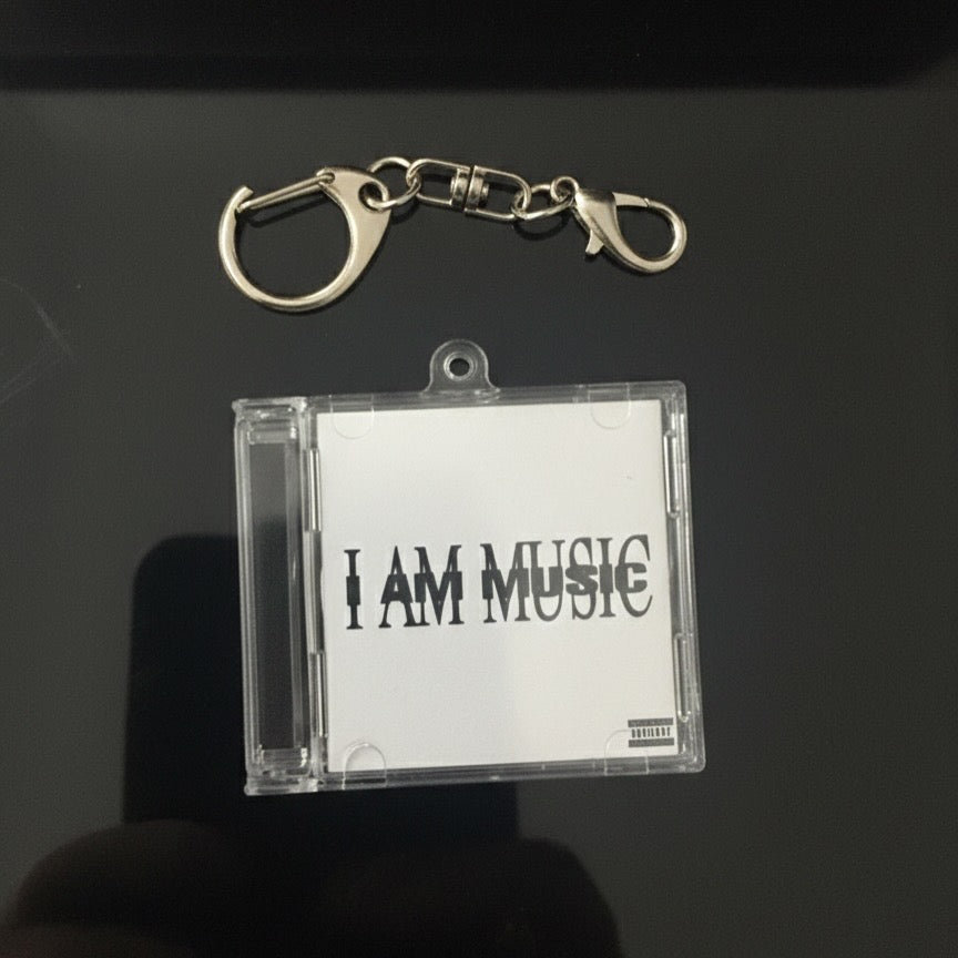 MUSIC Mini Album Keychain