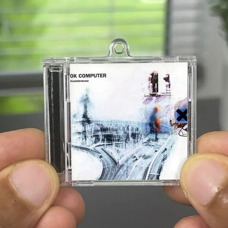 OK Computer Mini Album Keychain