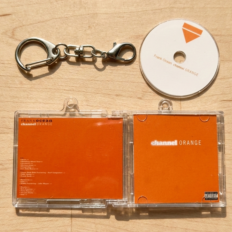 channel ORANGE Mini Album Keychain