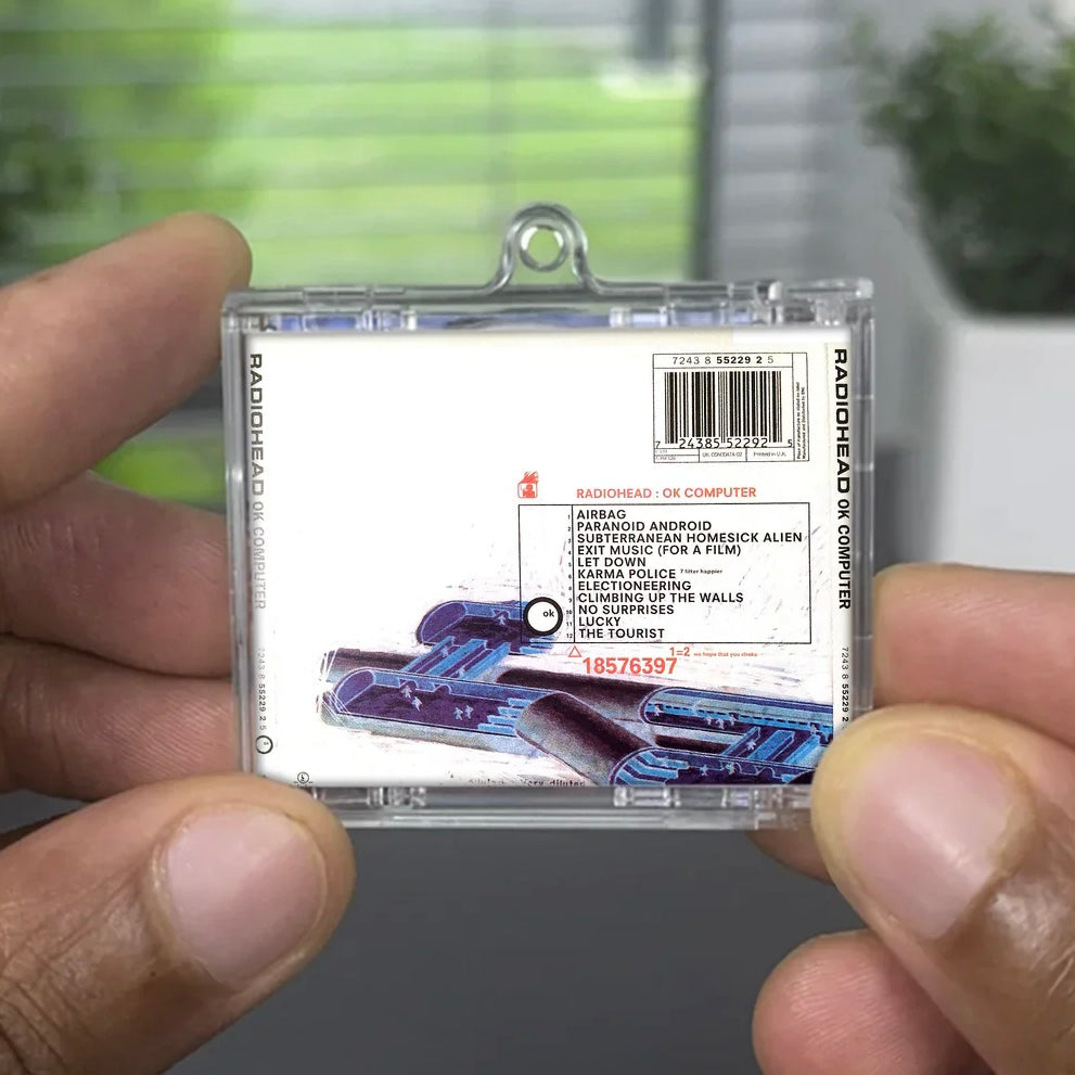 OK Computer Mini Album Keychain