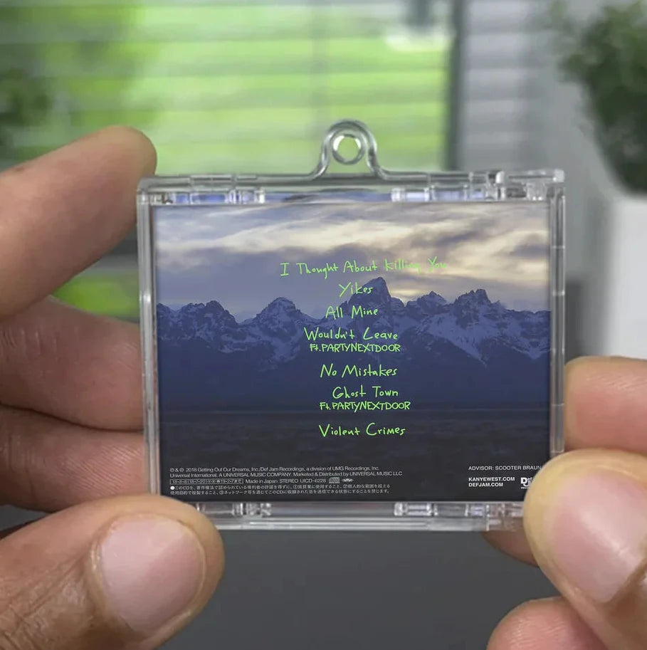 Ye Mini Album Keychain