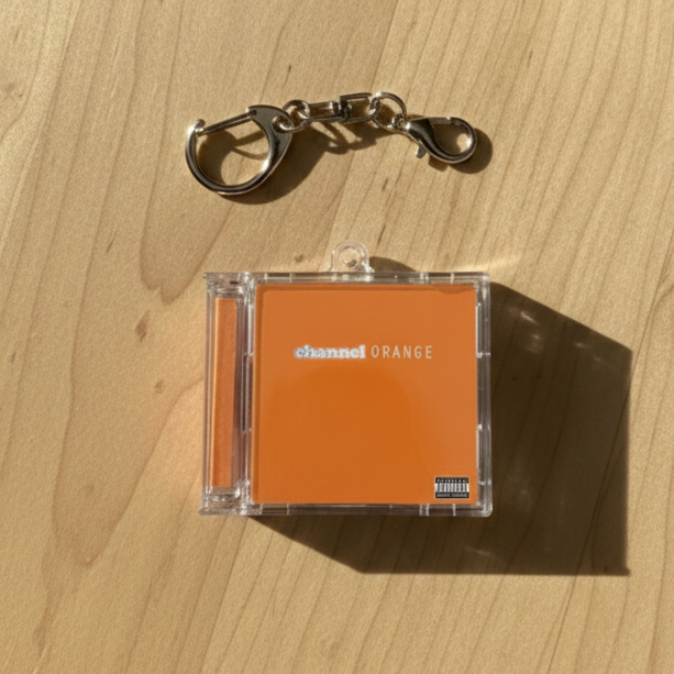 channel ORANGE Mini Album Keychain
