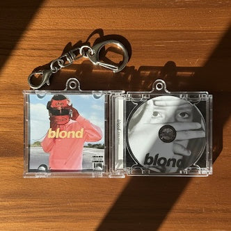 Blonde Mini Album Keychain