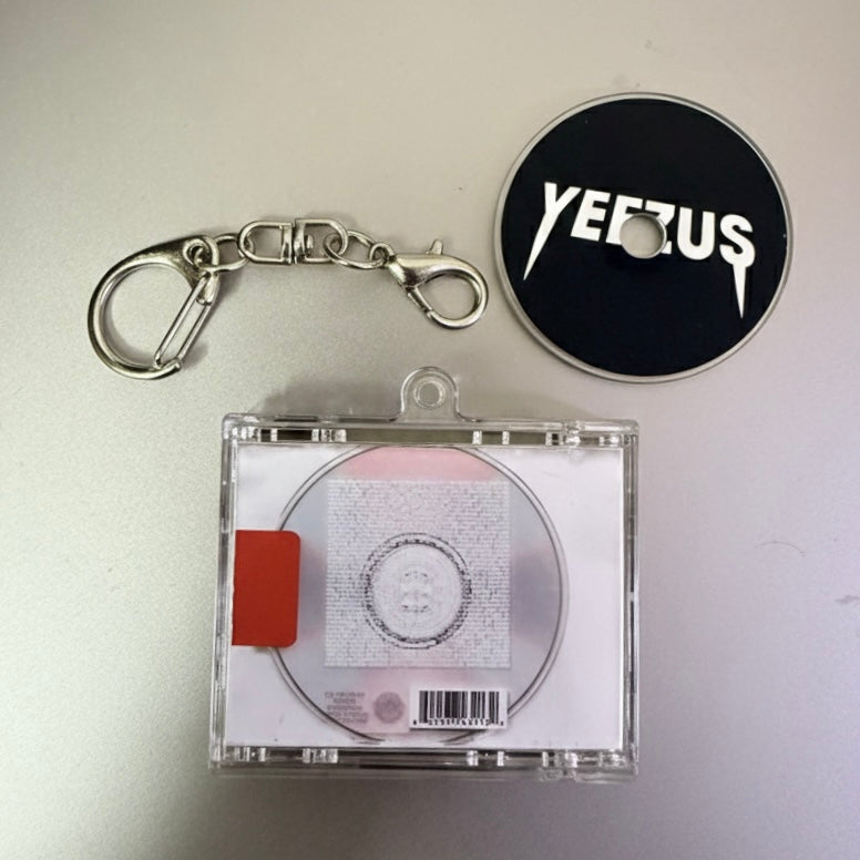 Yeezus Mini Album Keychain