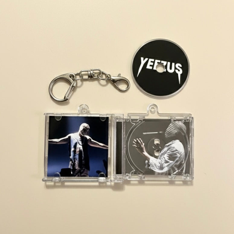 Yeezus Mini Album Keychain