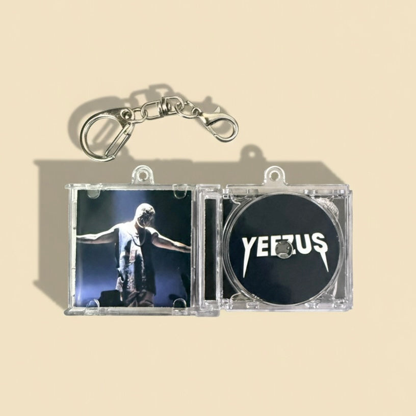 Yeezus Mini Album Keychain