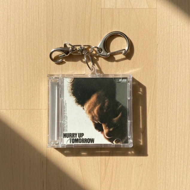 Hurry Up Tomorrow Mini Album Keychain