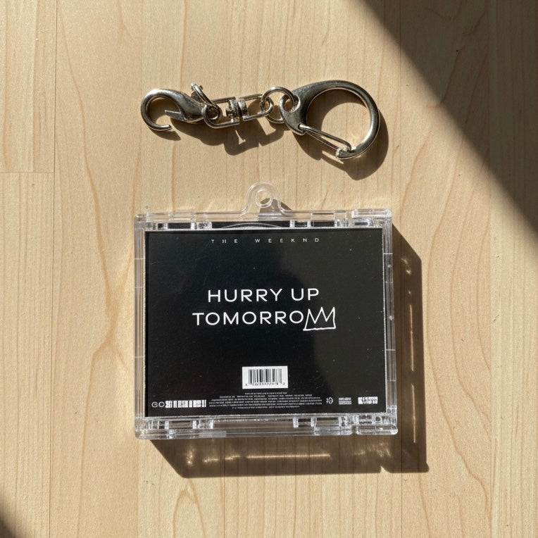 Hurry Up Tomorrow Mini Album Keychain