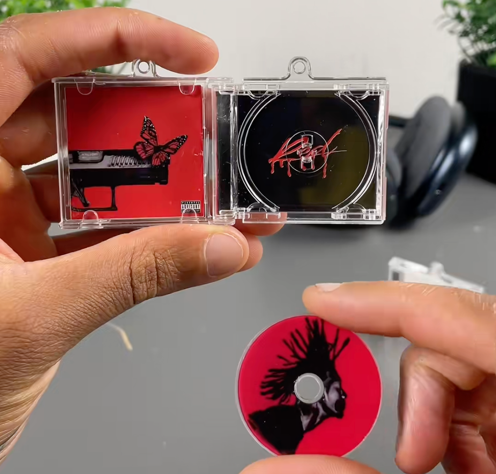 Whole Lotta Red Mini Album Keychain