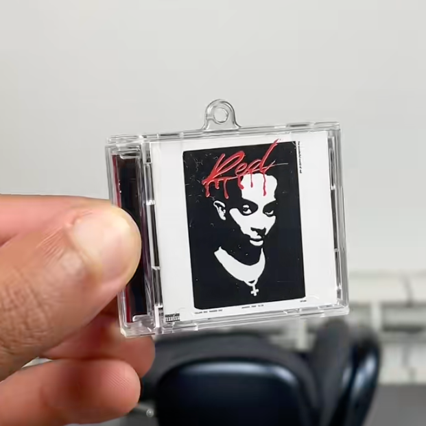 Whole Lotta Red Mini Album Keychain