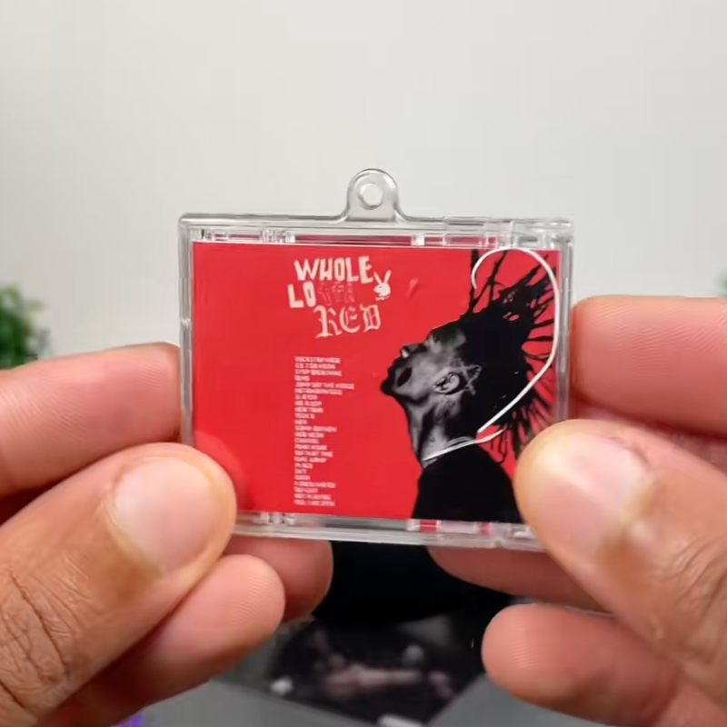 Whole Lotta Red Mini Album Keychain