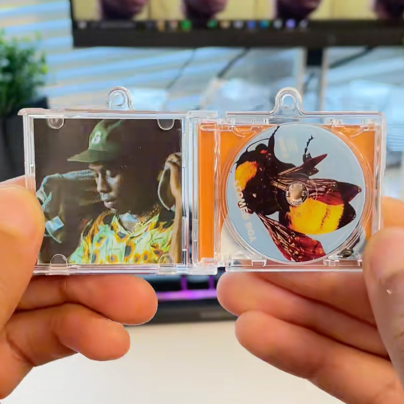 Flower Boy Mini Album Keychain