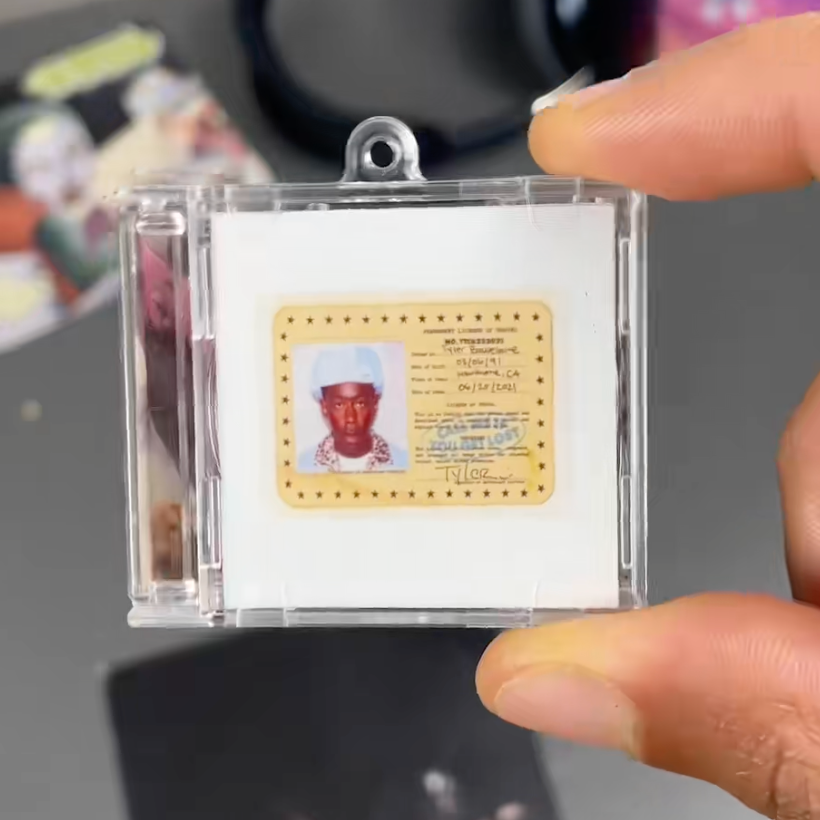 Call Me If You Get Lost Mini Album Keychain