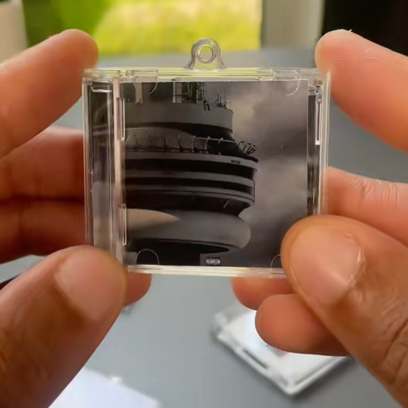 Views Mini Album Keychain