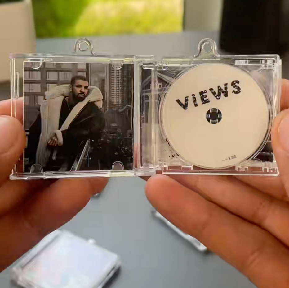 Views Mini Album Keychain