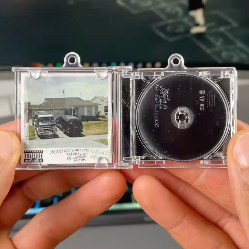 good kid, m.A.A.d city Mini Album Keychain