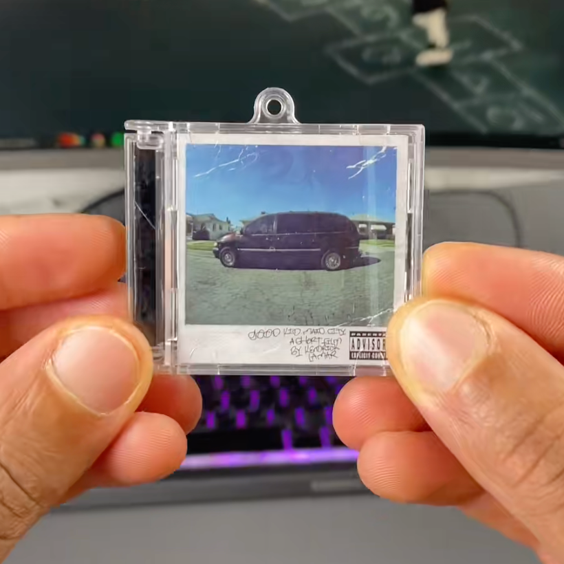 good kid, m.A.A.d city Mini Album Keychain