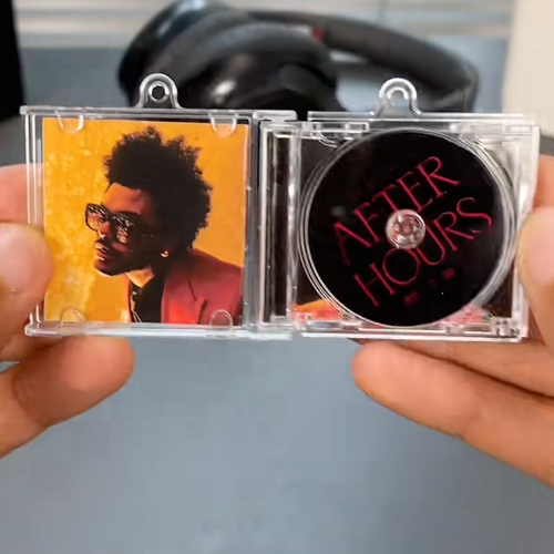 After Hours Mini Album Keychain