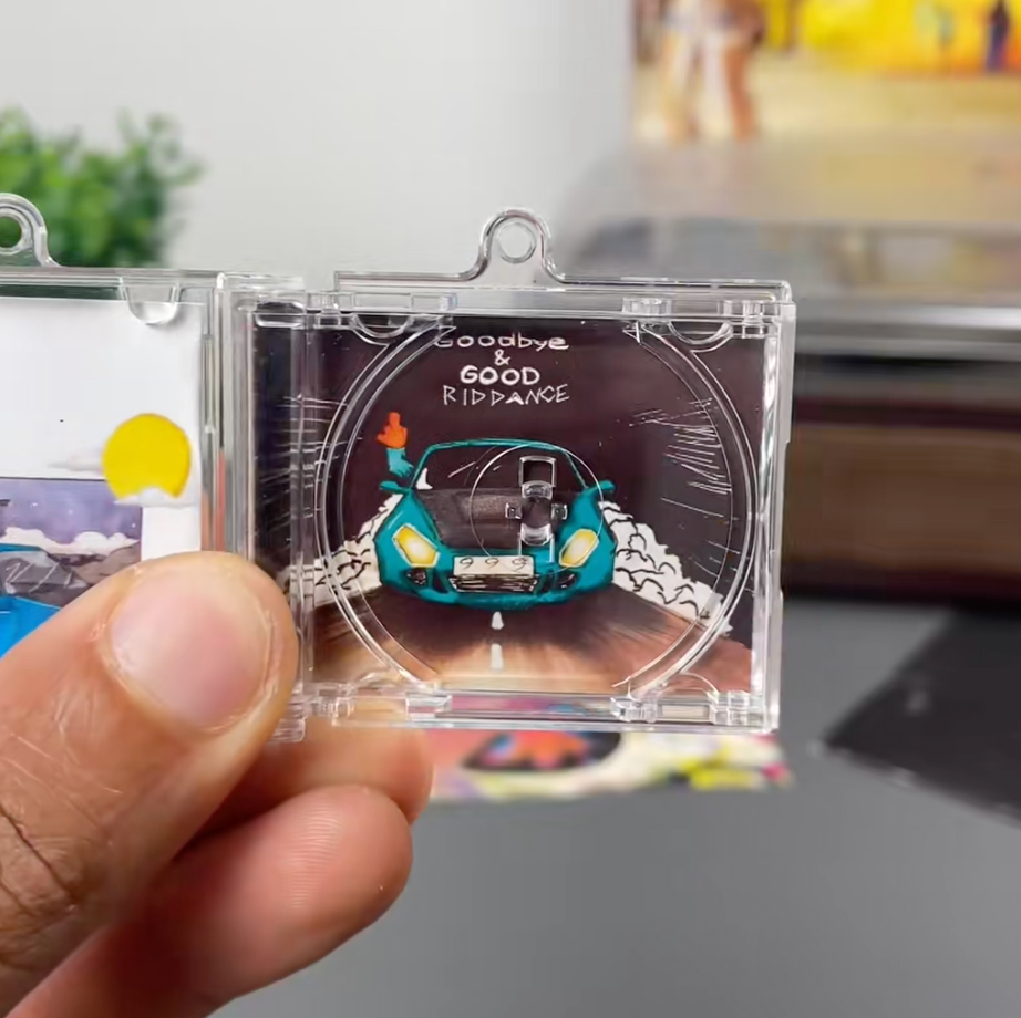 Goodbye & Good Riddance Mini Album Keychain